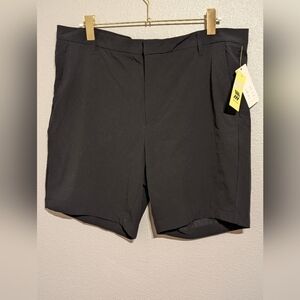 NWT All in Motion Men's Performance Golf Shorts Black Size 40